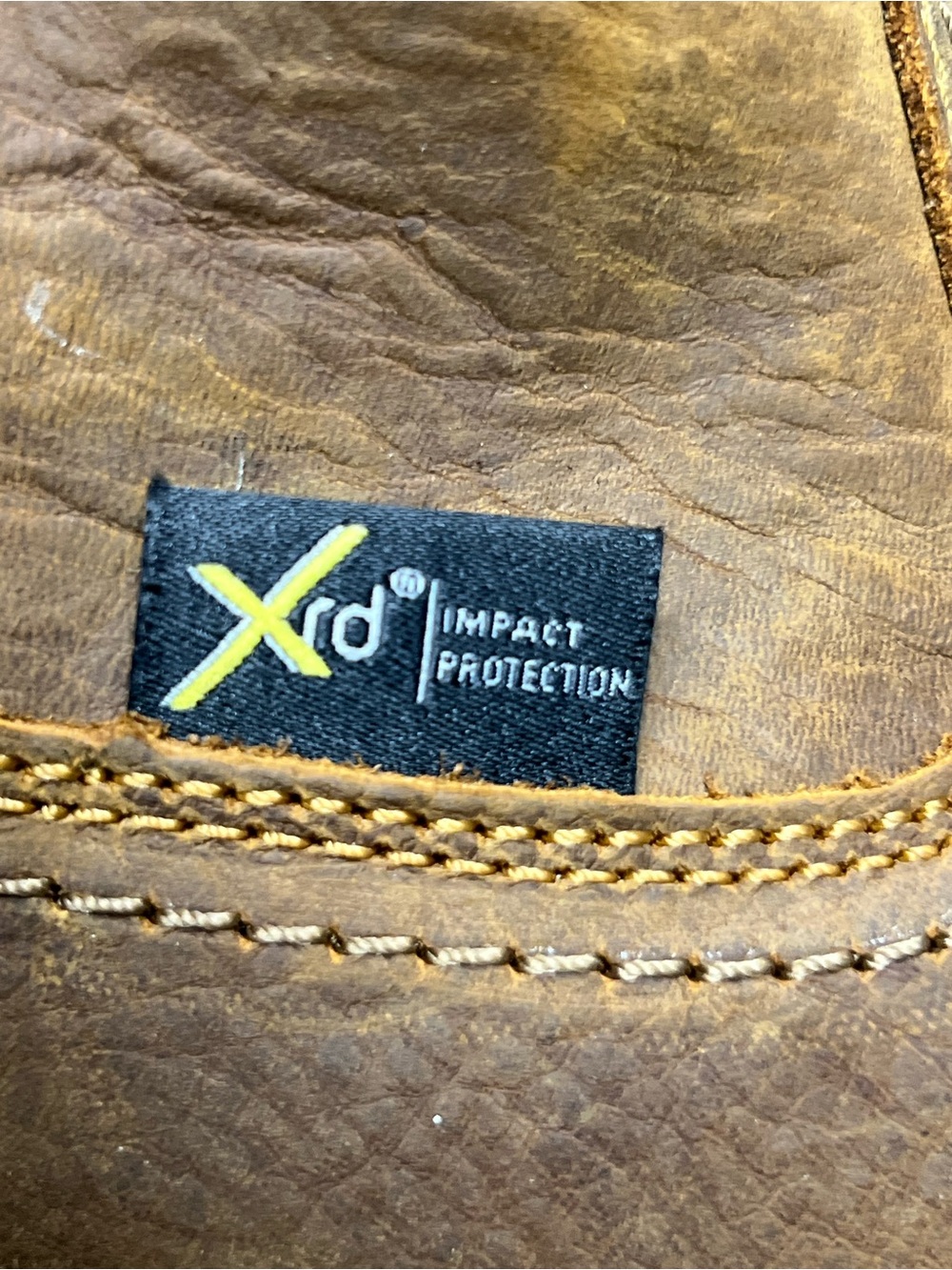 New Men's Hytest Wellington ST XRD Met Brown Leather Work Boots Oil Resistant - Picture 9 of 13